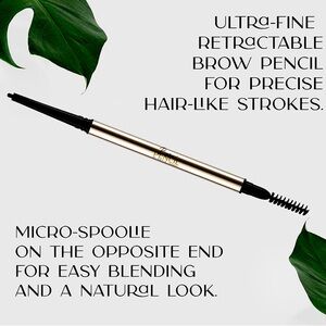 Brow pencils by Nadia Isabel in multiple colors.